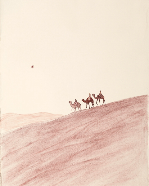 Christmas e-card design