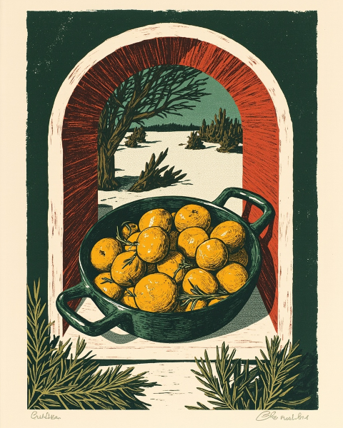 Christmas e-card design