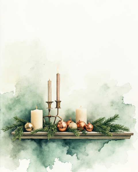 Christmas e-card design