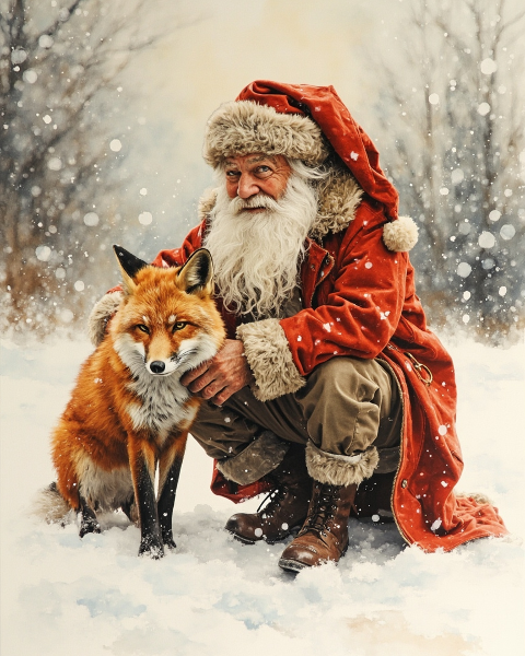 Christmas e-card design