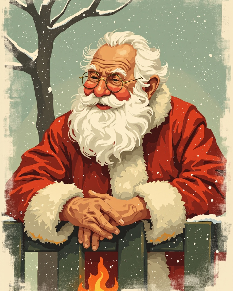 Christmas e-card design