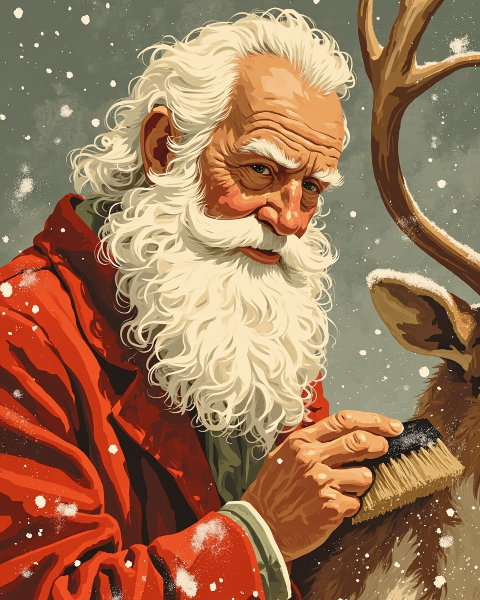 Christmas e-card design