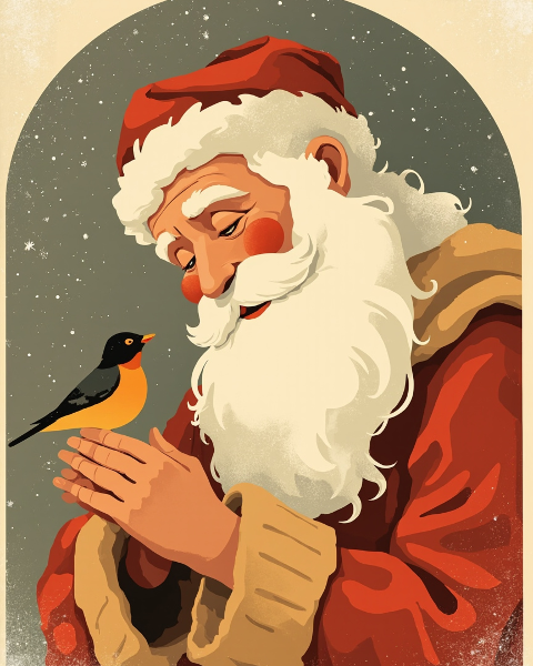 Christmas e-card design