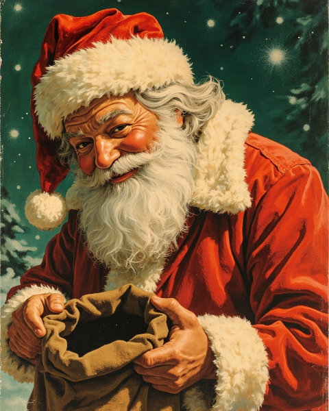Christmas e-card design
