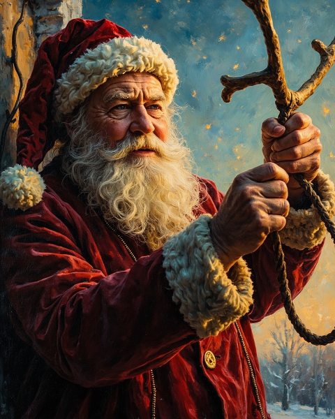 Christmas e-card design
