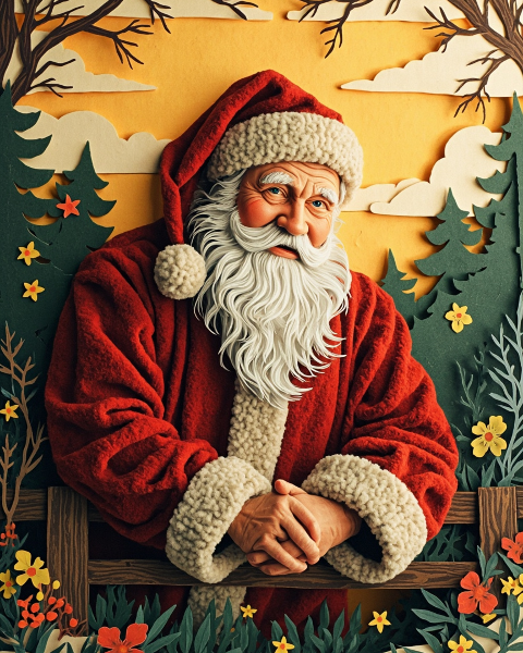 Christmas e-card design