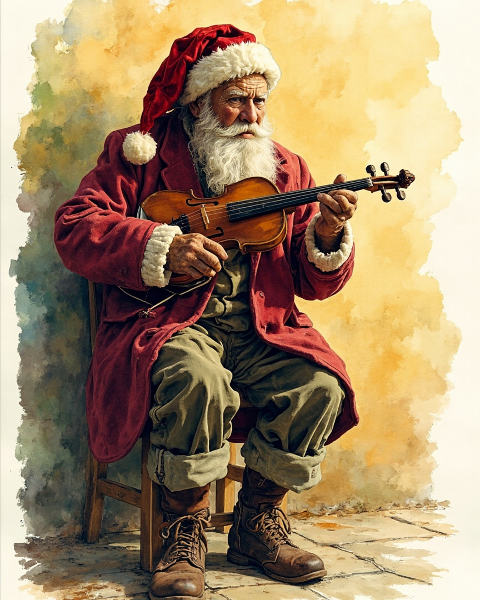 Christmas e-card design