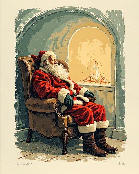 Christmas e-card design