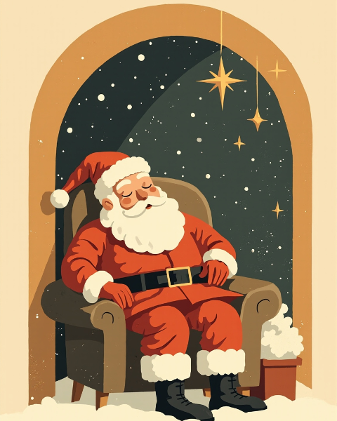 Christmas e-card design