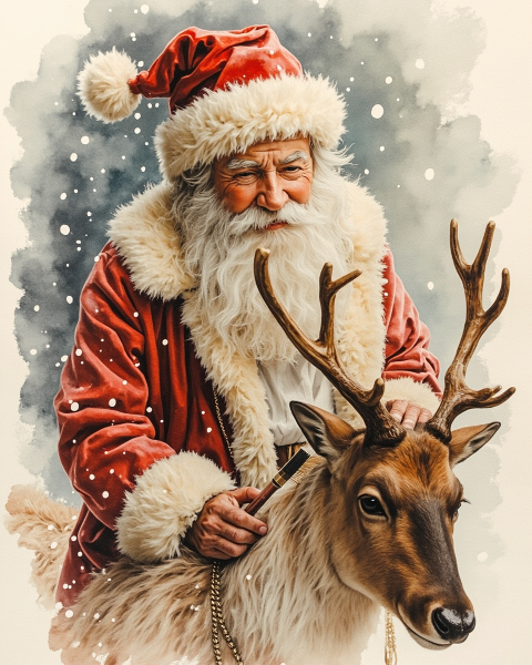 Christmas e-card design
