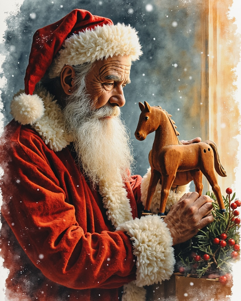 Christmas e-card design