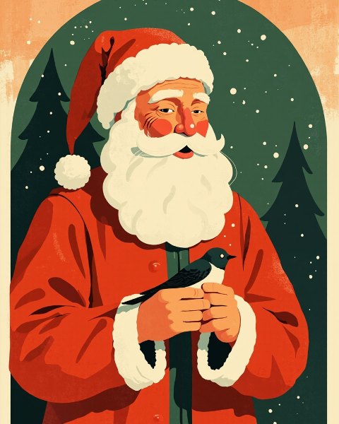 Christmas e-card design