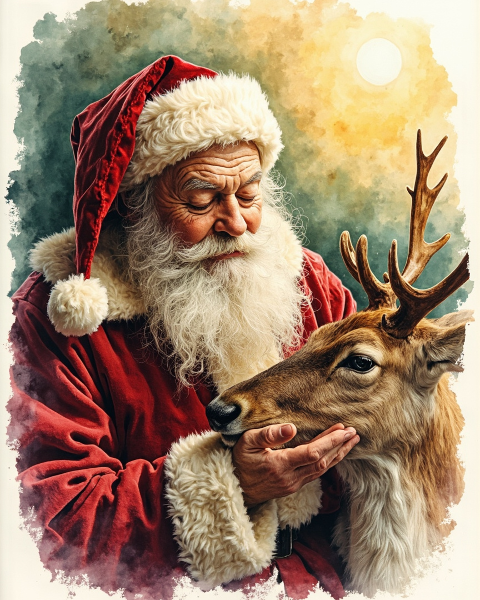 Christmas e-card design