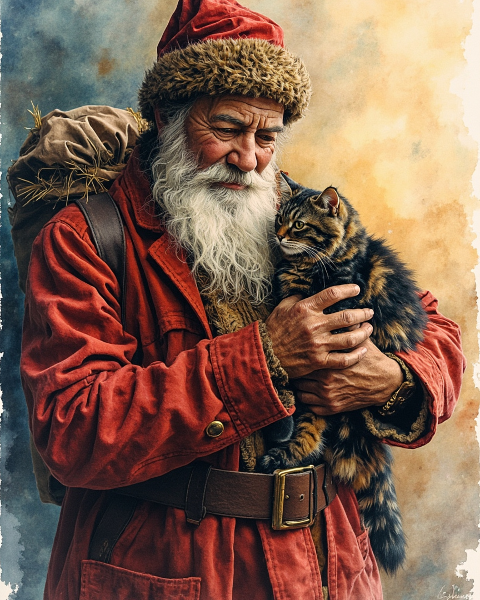 Christmas e-card design