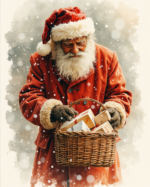 Christmas e-card design