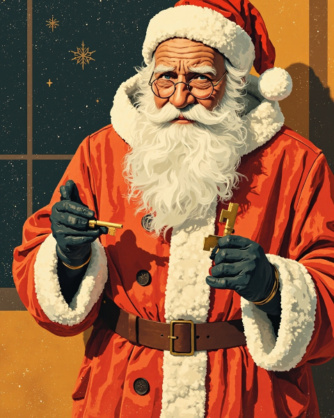 Christmas e-card design