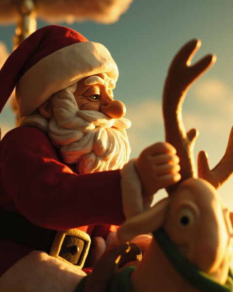 Christmas e-card design