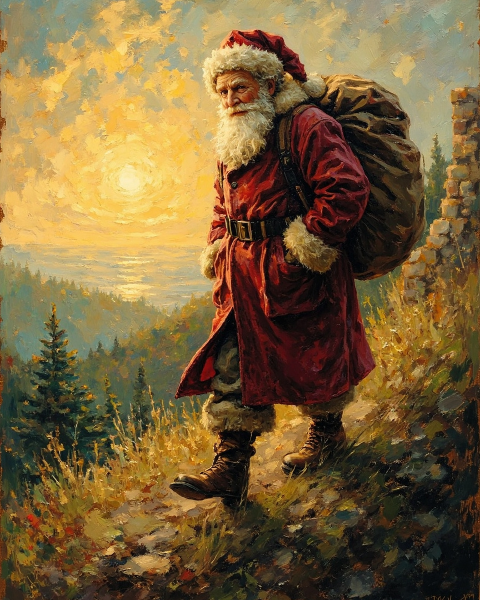 Christmas e-card design