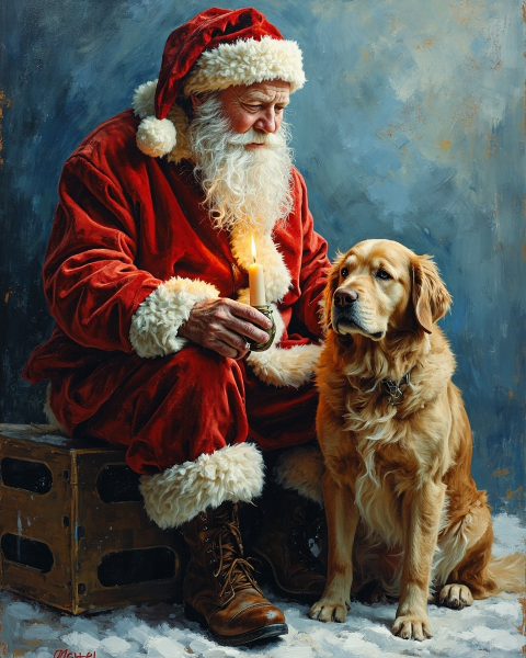 Christmas e-card design