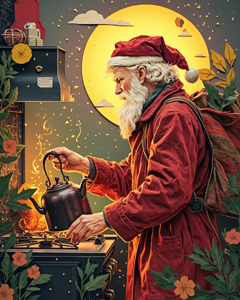 Christmas e-card design