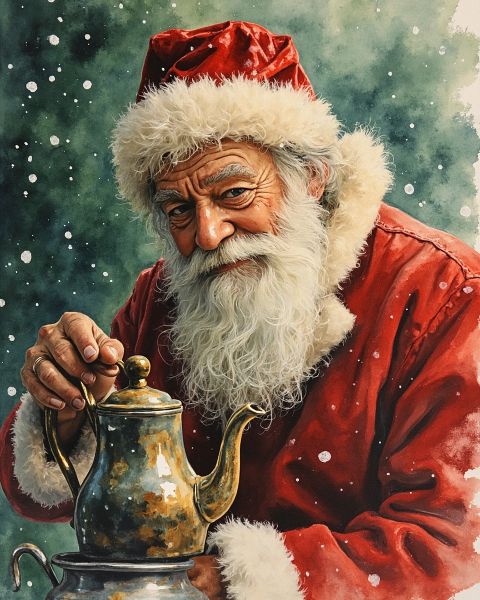Christmas e-card design