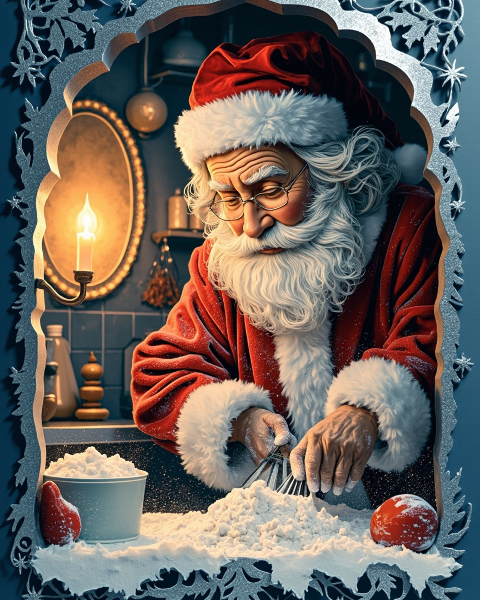 Christmas e-card design