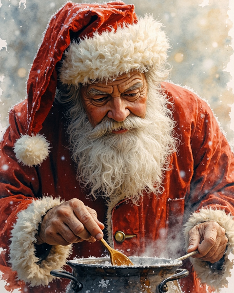 Christmas e-card design