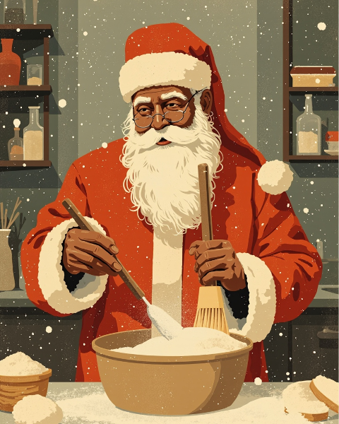 Christmas e-card design