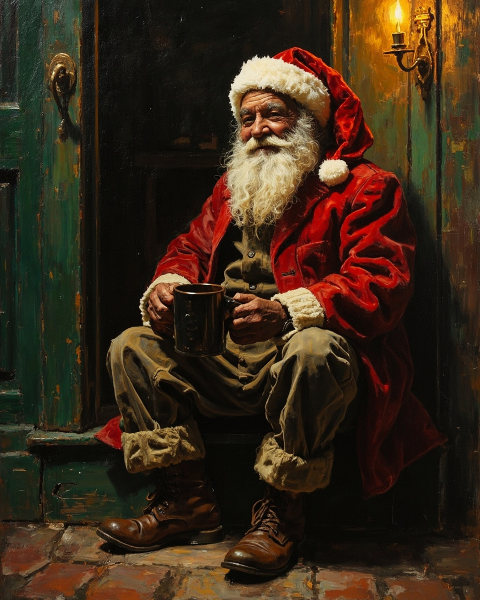 Christmas e-card design