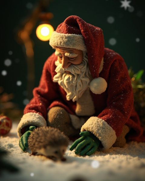 Christmas e-card design