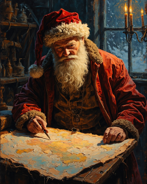 Christmas e-card design
