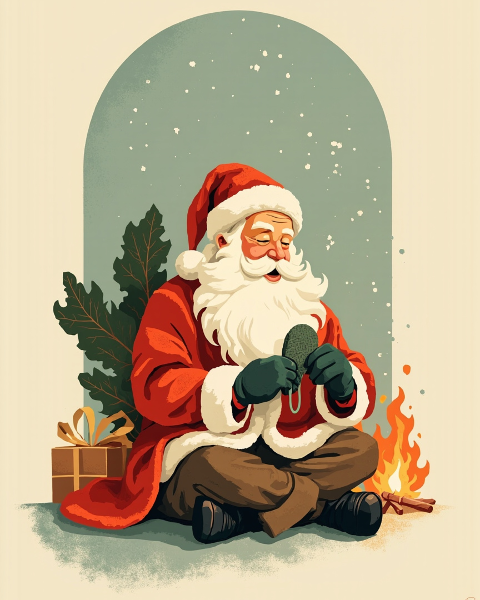 Christmas e-card design