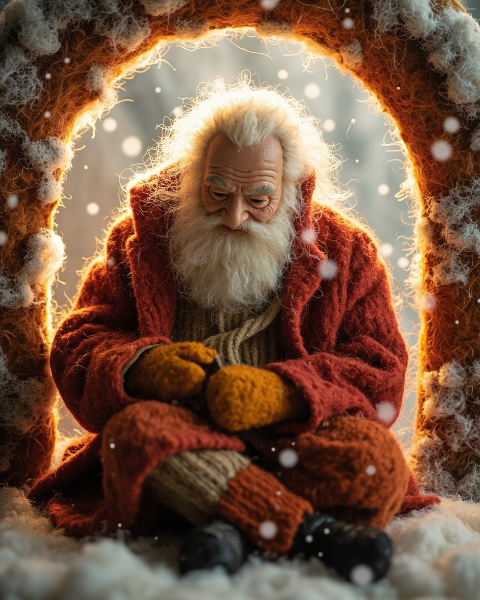 Christmas e-card design