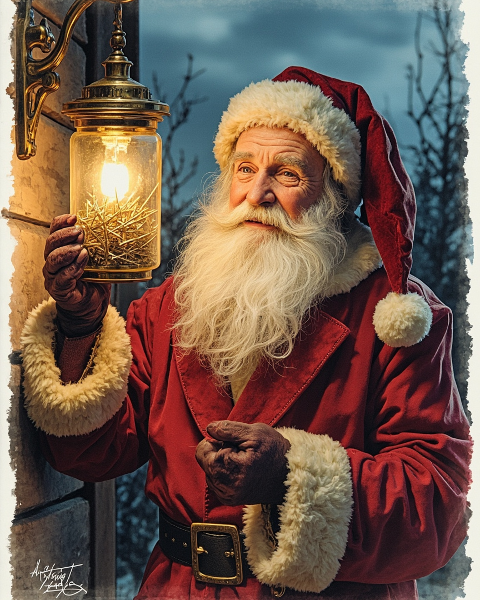 Christmas e-card design