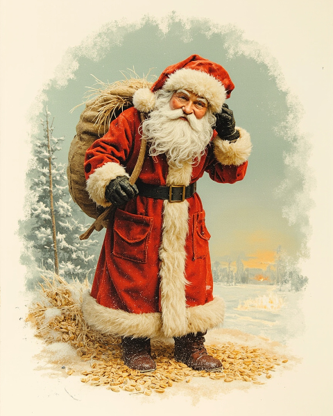 Christmas e-card design