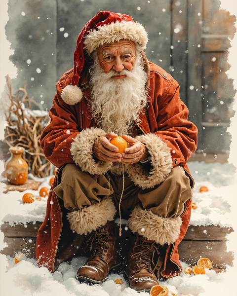 Christmas e-card design