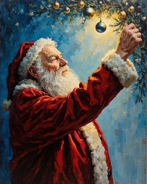 Christmas e-card design