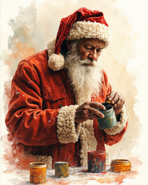 Christmas e-card design