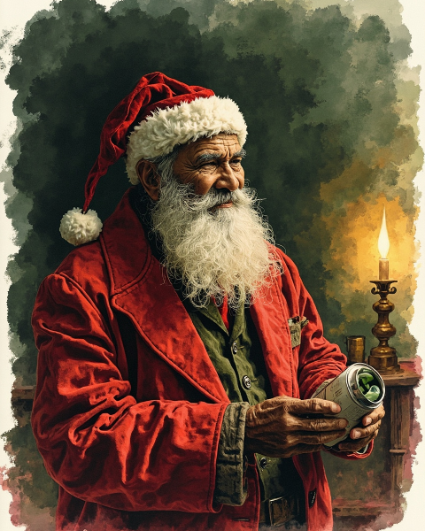 Christmas e-card design