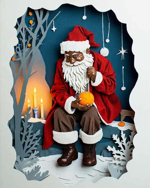 Christmas e-card design