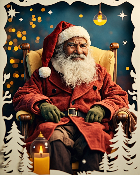 Christmas e-card design