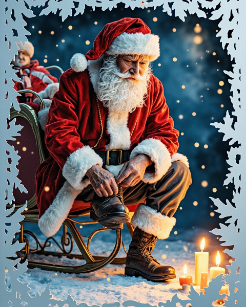 Christmas e-card design