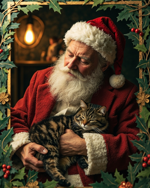 Christmas e-card design