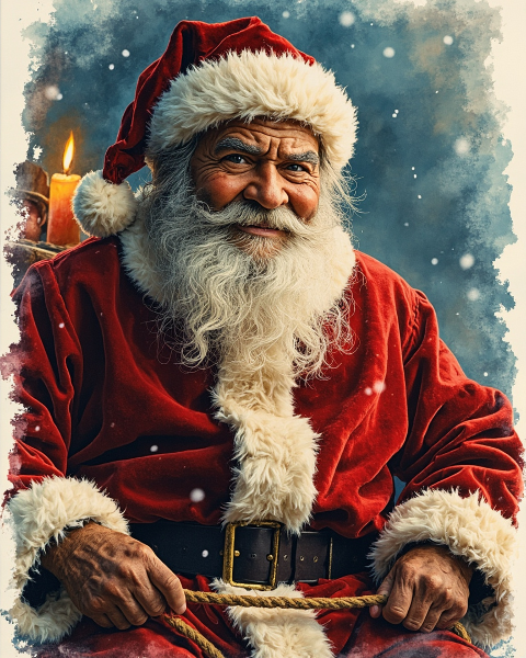 Christmas e-card design