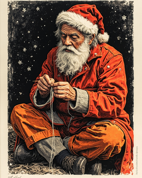 Christmas e-card design