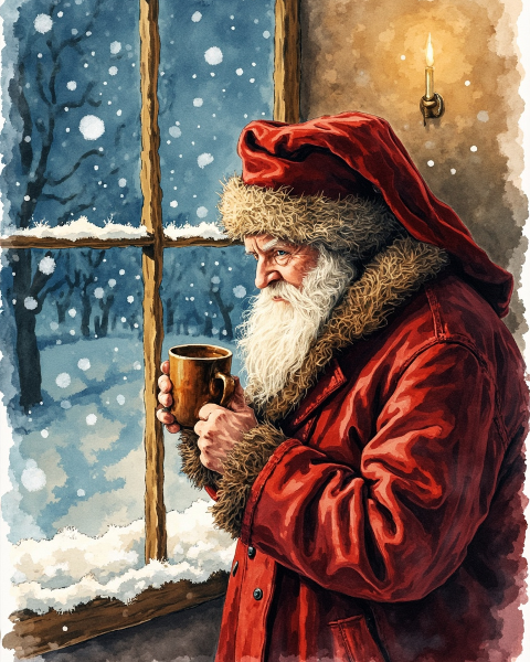 Christmas e-card design
