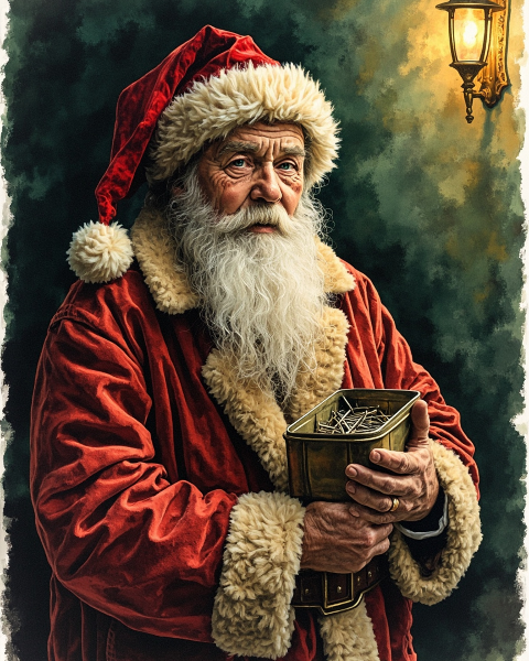 Christmas e-card design