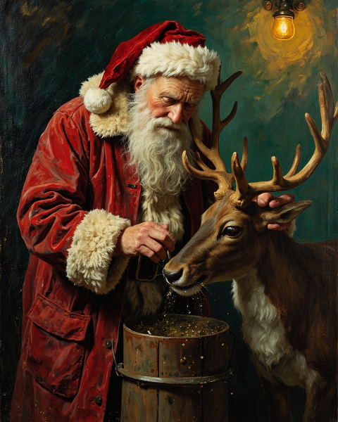 Christmas e-card design