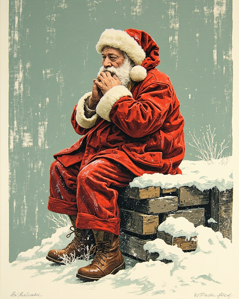Christmas e-card design