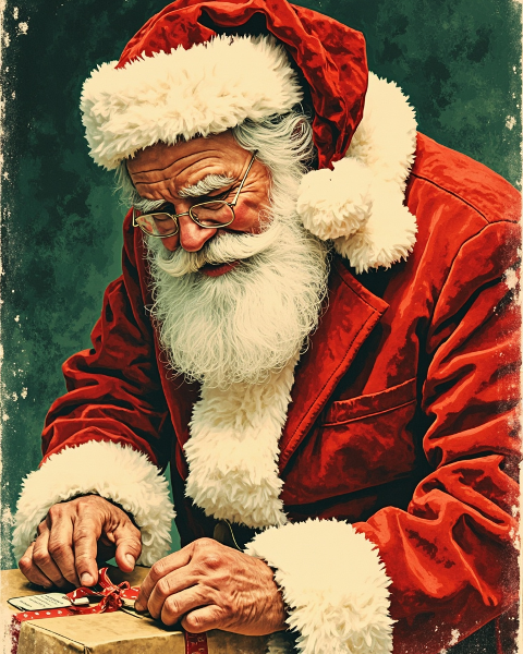 Christmas e-card design